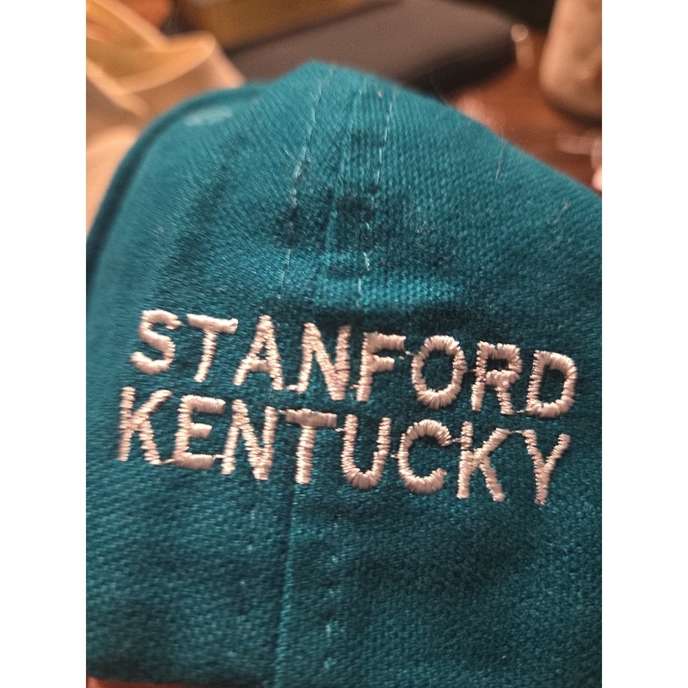 1998 Final Four San Antonio March Madness NCAA Vintage Hat Cap Teal Blue New - Picture 5 of 6